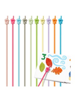 Y&D Finger Pointer For Classroom, 10 pcs Reading Pointers Kids, Hand Pointing Stick, Teaching Class Teachers, Classroom Teacher Must Haves Supplies Essentials  - Image 1