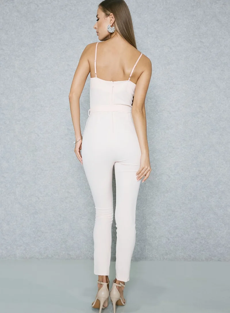 Ginger Self Tie Cami Jumpsuit