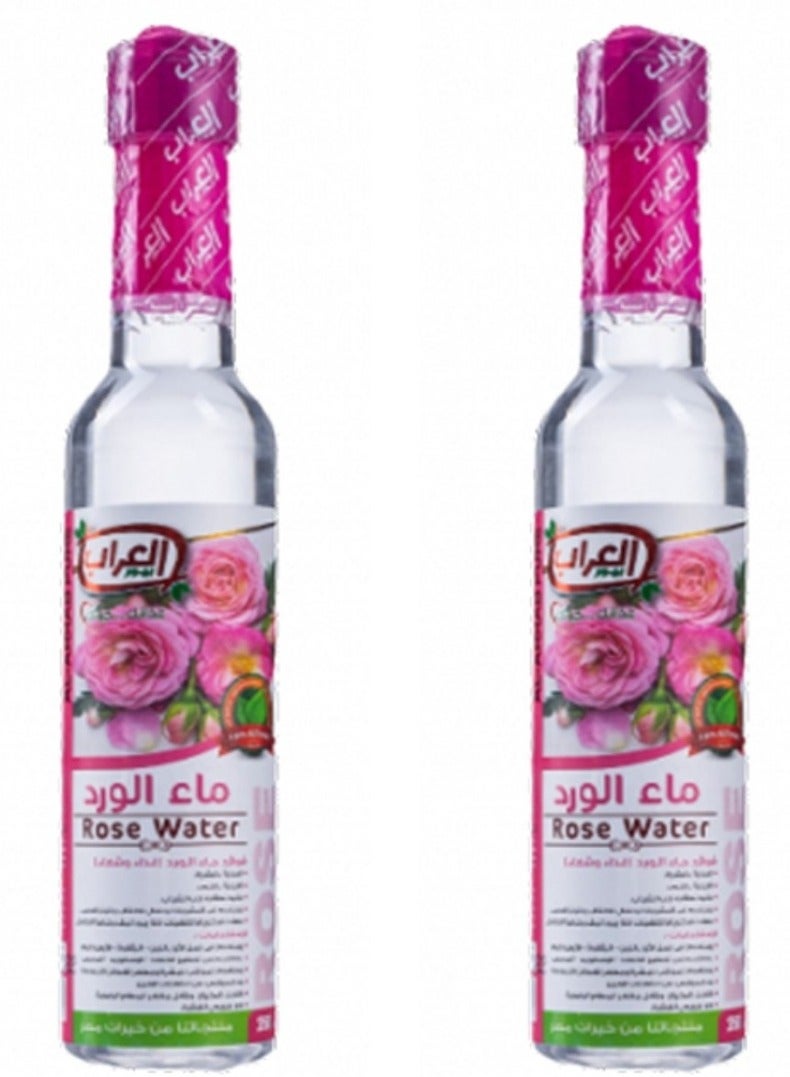 Alarrab Pure Two Pieces of Al Arrab Pure Rose Water 250ml