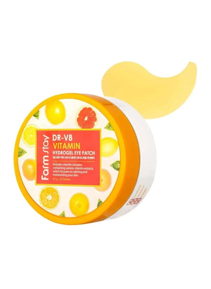 Farm Stay - Hydrogel Eye Patch With Vitamin Extract 60 Sheets - Image 1