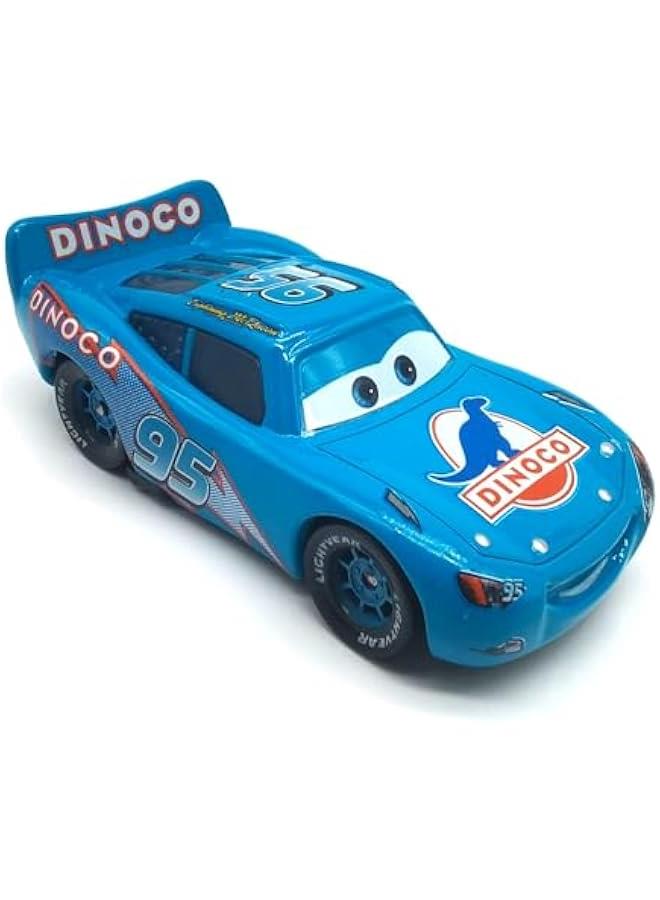 العاب فيلم كارز 2 3 لايتنينج ماكوين لعبة سيارات مصبوبة بمقياس 1:55 هدايا عيد ميلاد للاطفال (ازرق-MKLQ) - Image 1