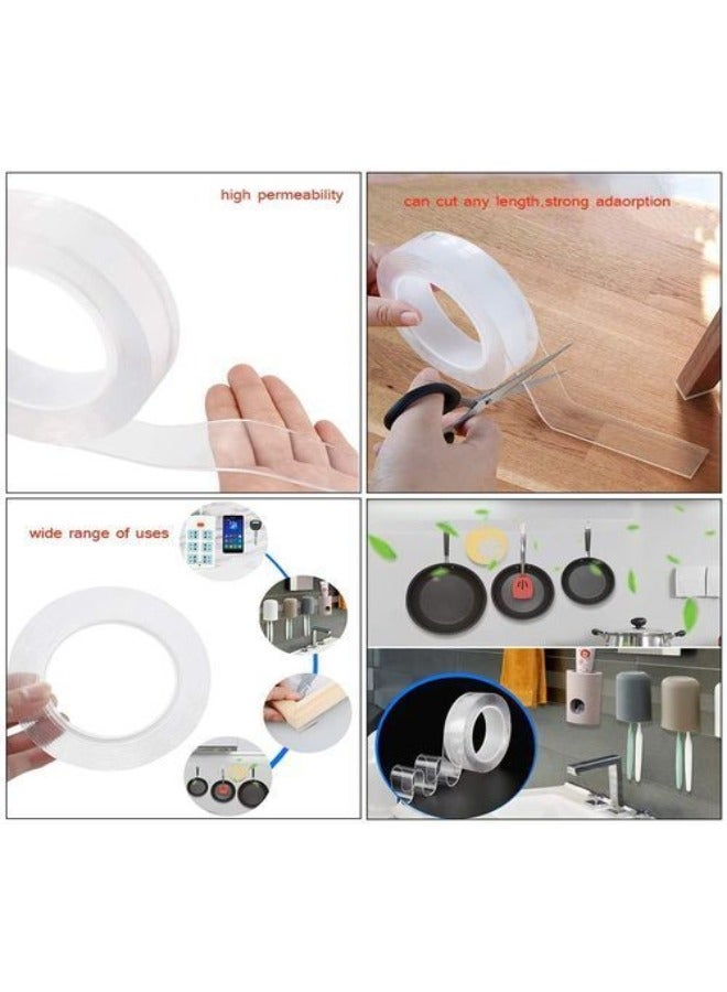 شريط لاصق مزدوج الجوانب ١ متر - Image 4