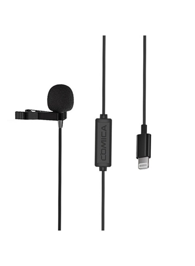 Comica Audio CVM-V01SP(MI) Omnidirectional Lavalier Microphone with Lightning Connector for iOS Devices (14.8') - Image 2