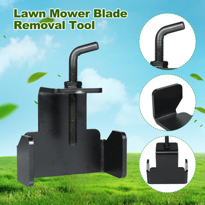 Lawn Mower Removal Tool with Lawn Mower Sharpener and Balancer Lawn Mower Holder Removal Tool Compatible with Troy-Bilt, Yard Man, MTD, Patio - Image 3