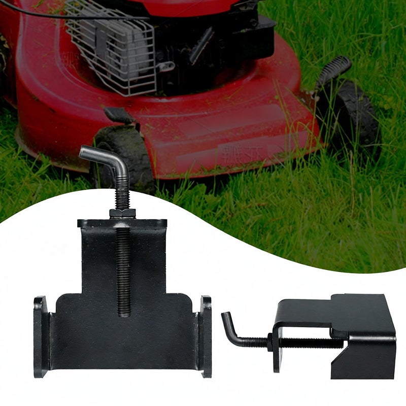 Lawn Mower Removal Tool with Lawn Mower Sharpener and Balancer Lawn Mower Holder Removal Tool Compatible with Troy-Bilt, Yard Man, MTD, Patio - Image 5