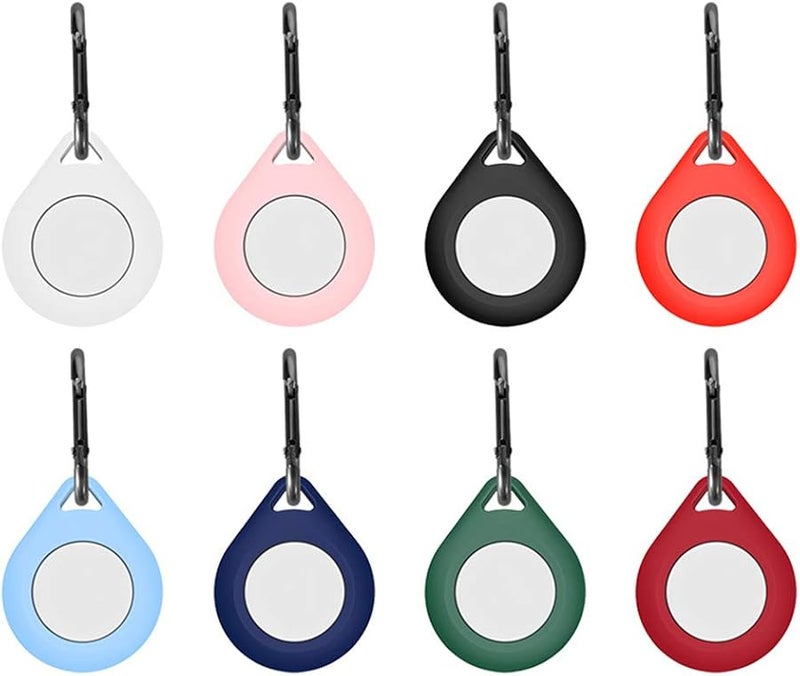 Soft Silicone Protective Case Cover for Apple AirTag with Band Accessories - Image 4