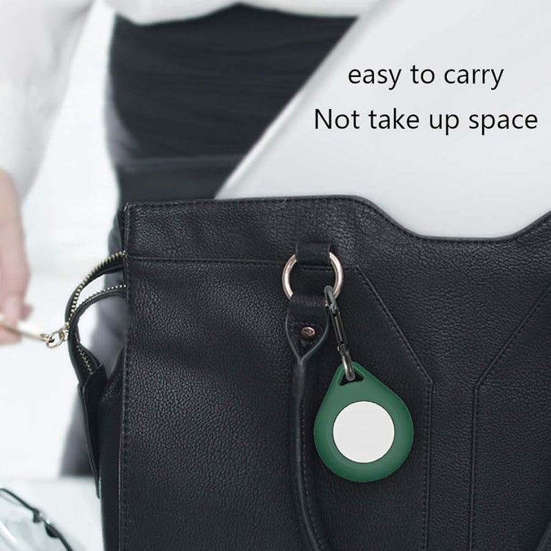 Soft Silicone Protective Case Cover for Apple AirTag with Band Accessories - Image 5