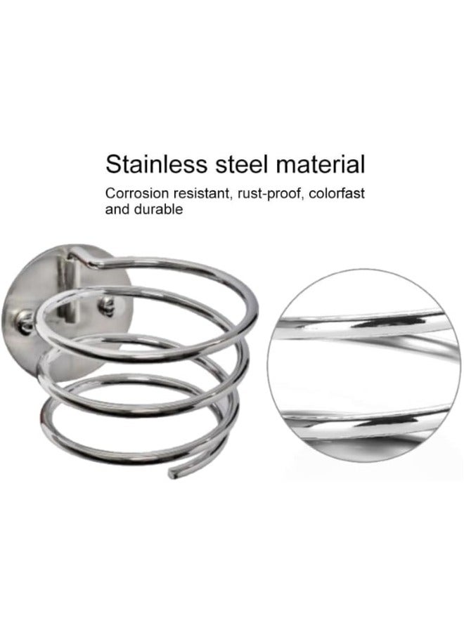 Global Star Globalstar Hair Dryer Rack Stand - Durable Stainless Steel for Spa and Barber Shop - Image 1