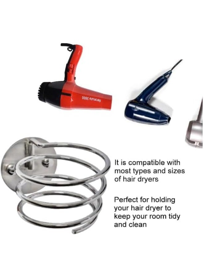 Global Star Globalstar Hair Dryer Rack Stand - Durable Stainless Steel for Spa and Barber Shop - Image 3