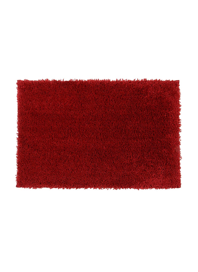 SPACES Spaces Luxury Cushlon Drylon Small Foot Mats-Red  - Image 3