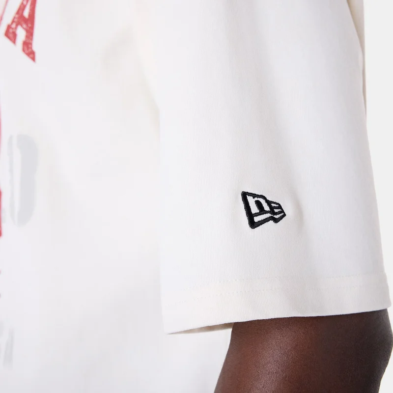 NEW ERA White Men's Graphic T-Shirt for Men | Best Price UAE