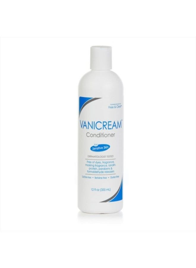 Vanicream Hair Conditioner -12 fl oz – Unscented, Gluten-Free Formula Leaves Sensitive Scalp Feeling Renewed  - Image 1