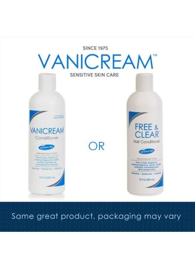 Vanicream Hair Conditioner -12 fl oz – Unscented, Gluten-Free Formula Leaves Sensitive Scalp Feeling Renewed  - Image 2