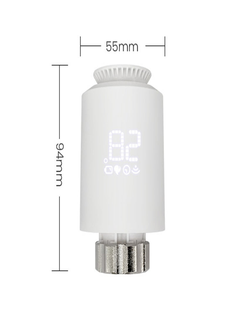 Tuya Zigbee Thermostatic Radiator Valves Intelligent Wireless Mobilephone App Control Home Heating Thermostat Temperature Controller Radiator Thermostat Compatible with Google Home - Image 3