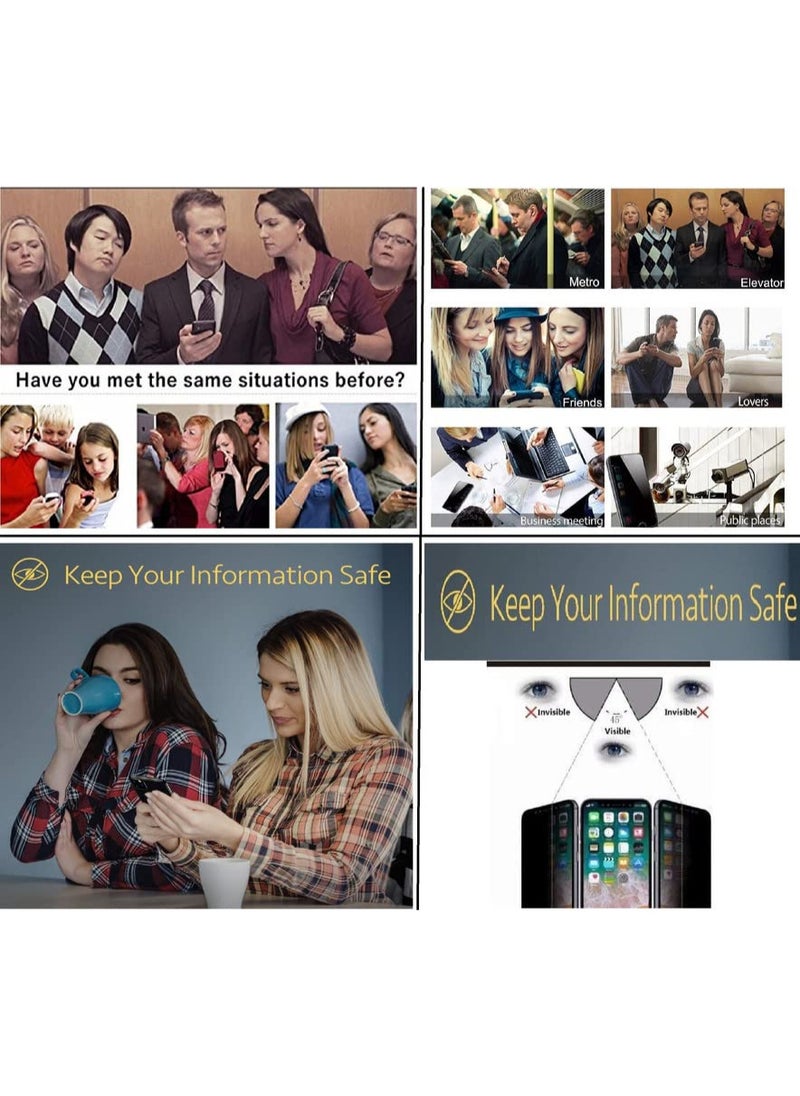 Privacy screen protector compatible with iPhone 13 or 14