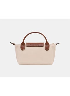 Longchamp Longchamp Women's Classic Fashion Versatile Mini Makeup Bag, Handbag, Shoulder Bag, Handheld Small Bag Off White  - Image 2