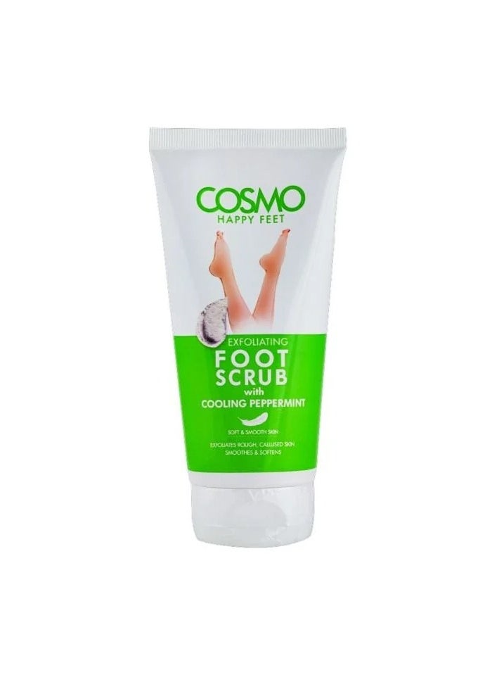 COSMO Cosmo Exfoliating Foot Scrub Pepprmint 150Ml 