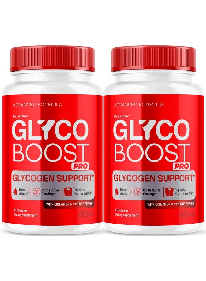 LIVORKA (2 Pack) Glyco Boost Pro Glyco Optimizer - Official GlycoBoost Pro Advanced Formula Blood Support Capsules, Glycoboost Pro Glycogen Supplement Pills Maximum Strength All Natural Ingredients, 2 Months - Image 1