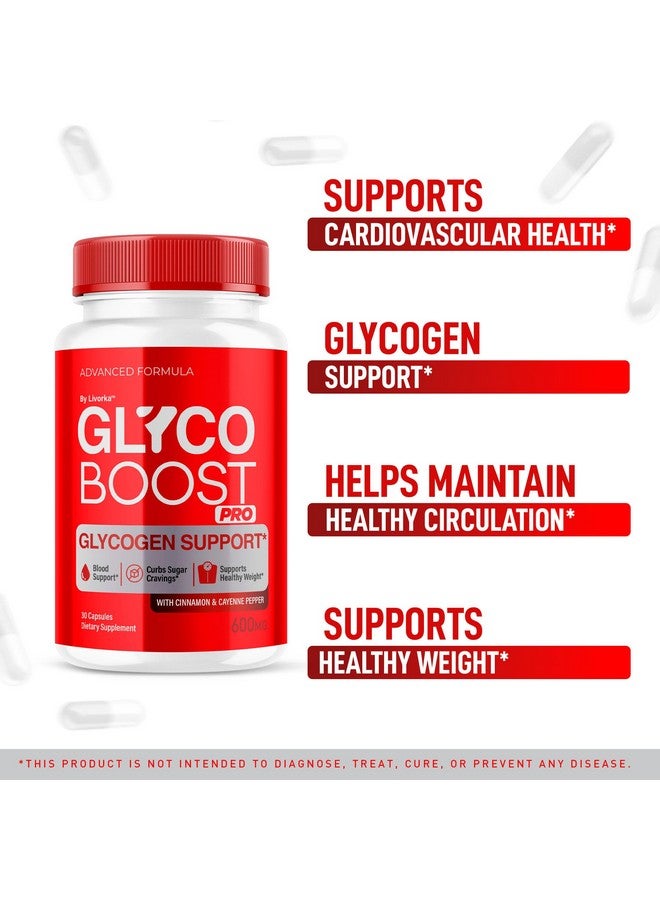 LIVORKA (2 Pack) Glyco Boost Pro Glyco Optimizer - Official GlycoBoost Pro Advanced Formula Blood Support Capsules, Glycoboost Pro Glycogen Supplement Pills Maximum Strength All Natural Ingredients, 2 Months - Image 2