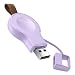 NEWDERY Charger for Apple Watch Portable iWatch USB Wireless Charger Travel Cordless Charger with Light Weight Magnetic Quick Charge for Apple Watch Ultra21 Series11 10 9 8 7 6 5 4 3 2 1 SE Purple - Image 2