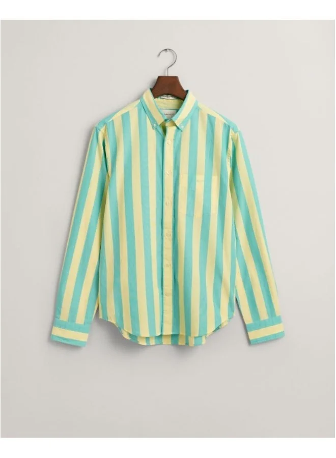 غانت Gant Regular Fit Parasol Striped Poplin Shirt