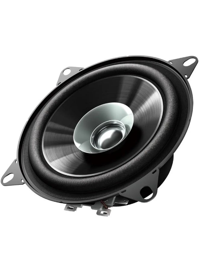 بايونير مكبر صوت سيارة بايونير TS-G1010F، مقاس 4 بوصات، بقوة 190 واط | صوت ثنائي المخروط كامل النطاق | صوت جهير عالٍ ونقاء نقي | تركيب سهل | مكبر صوت سيارة عالمي - أسود - Image 4