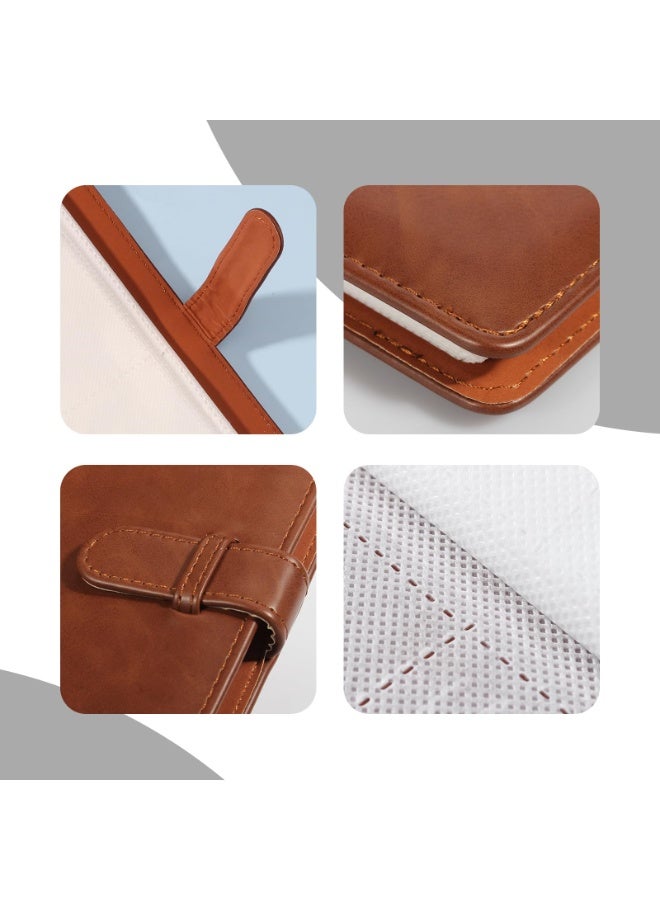 Lyaxm 256 Pockets Mini Photo Album for Fujifilm Instax Mini Camera, Polaroid Snap,SocialMatic Instant Cameras,Camera And Name Card (Brown) - Image 3