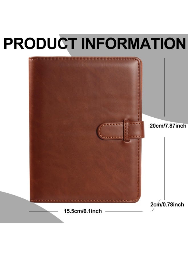 Lyaxm 256 Pockets Mini Photo Album for Fujifilm Instax Mini Camera, Polaroid Snap,SocialMatic Instant Cameras,Camera And Name Card (Brown) - Image 2