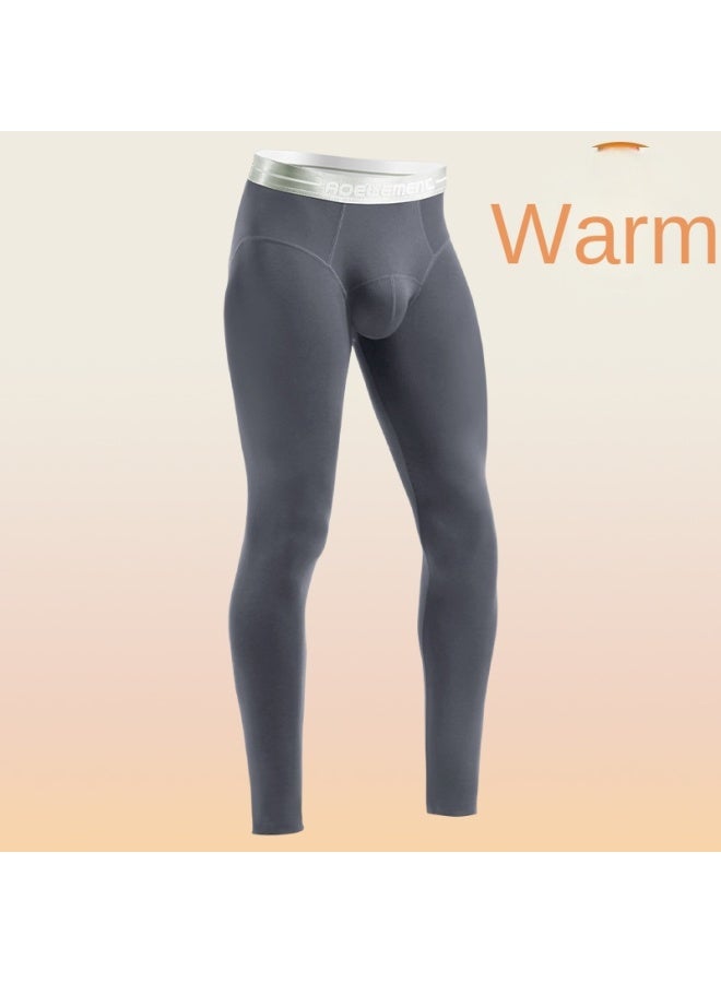 Austrian Element بنطلون رجالي حراري رقيق، بنطلون خريف رجالي، سراويل داخلية ضيقة للرجال، بنطلون قطني رجالي، بنطلون خط تنفس للخريف والشتاء، ليغينغس - Image 1