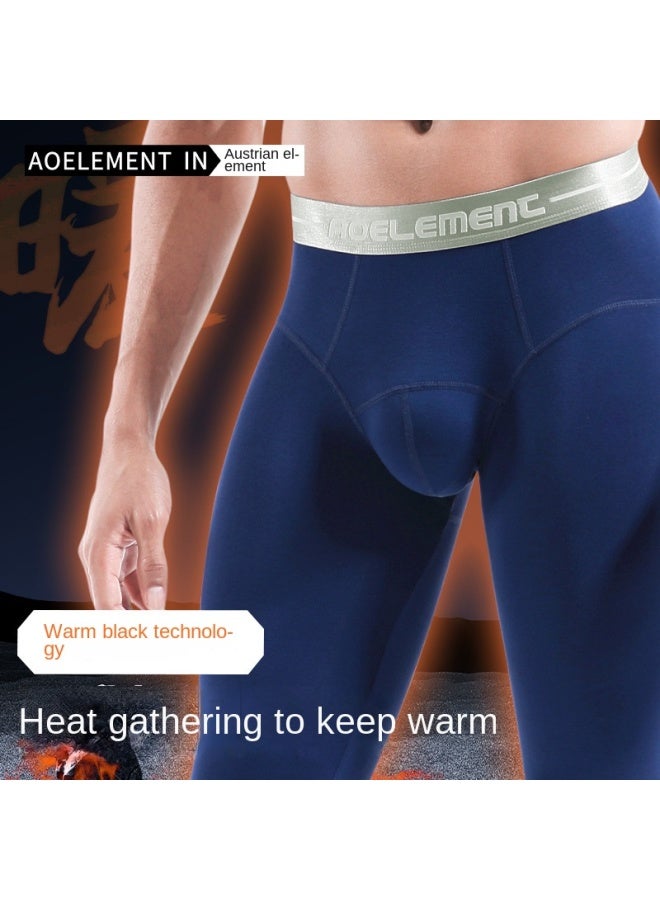 Austrian Element بنطلون رجالي حراري رقيق، بنطلون خريف رجالي، سراويل داخلية ضيقة للرجال، بنطلون قطني رجالي، بنطلون خط تنفس للخريف والشتاء، ليغينغس - Image 4
