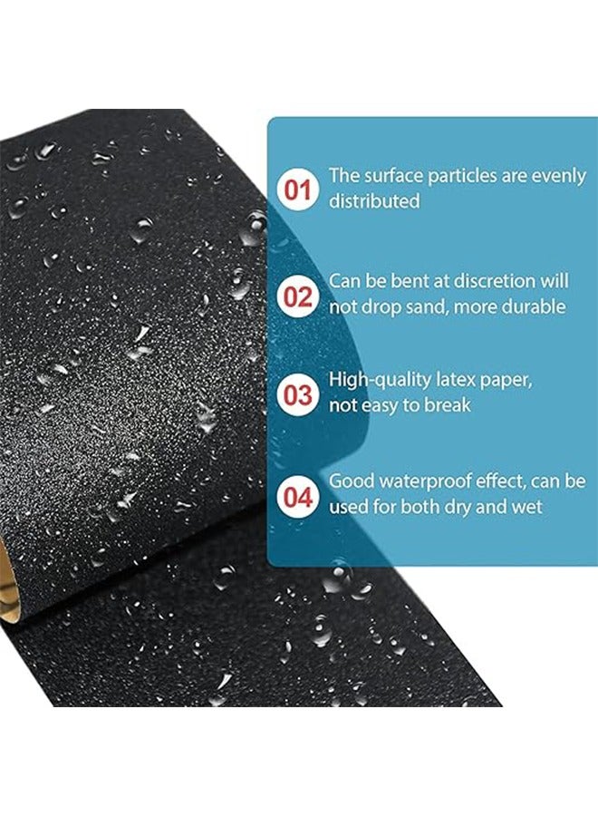 36 Sheets Sandpaper, 400 to 3000 Assorted Grit Sanding Paper, Premium Wet Dry Waterproof Sand Paper, Used for Wood, Furniture, Metal, Polishing and Automotive Polishing, 23 x 9.3CM  - Image 5