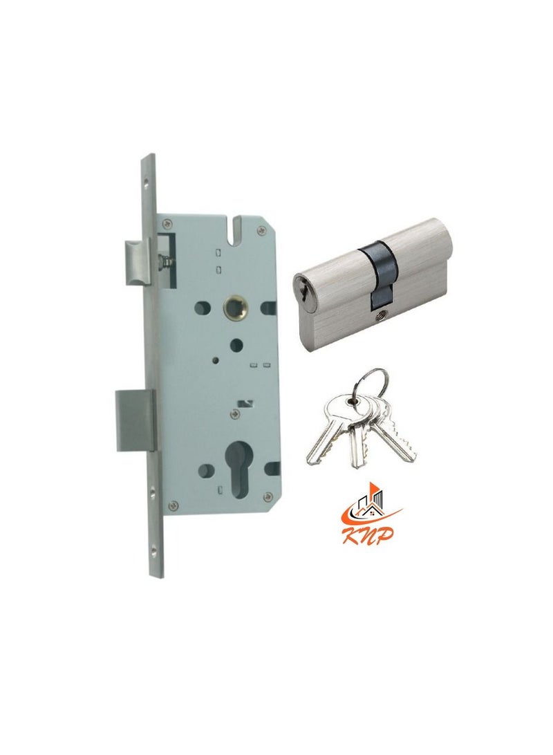 KNP High Quality Lock Set 85x45 With 70mm Cylinder SN  - Image 2