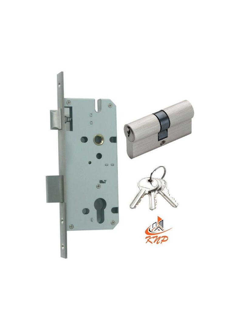 KNP High Quality Lock Set 85x45 With 70mm Cylinder SN  - Image 3