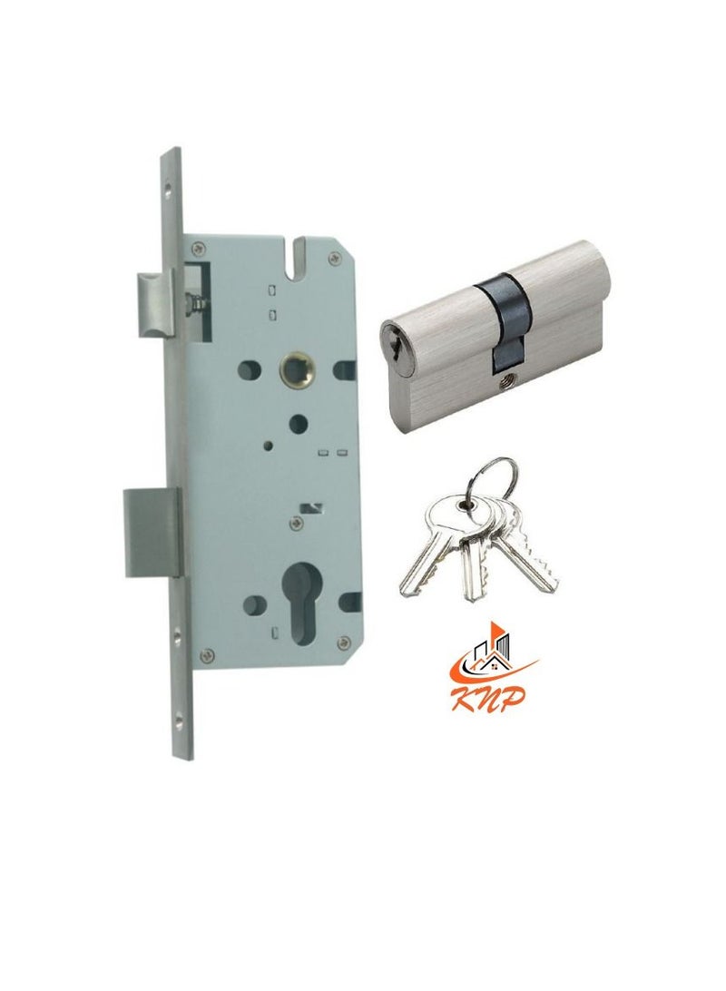 KNP High Quality Lock Set 85x45 With 70mm Cylinder SN  - Image 1
