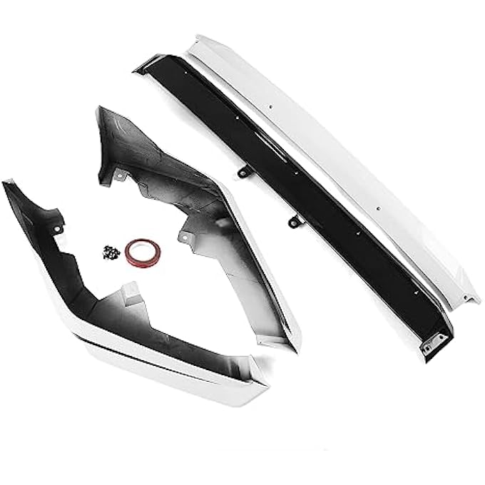 AUSMILA Front Bumper Splitter Lip Side Kit for Honda Civic 11th All Models 2022-2024 - Image 4
