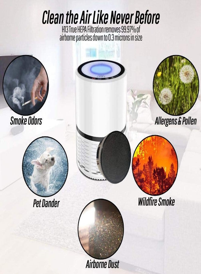 Flintar 3-in-1 Replacement Filters, Compatible with G-2000 Home Air Purifier, H13 Grade Filtration System, Part # G-2000-FL, 2-Pack - Image 4