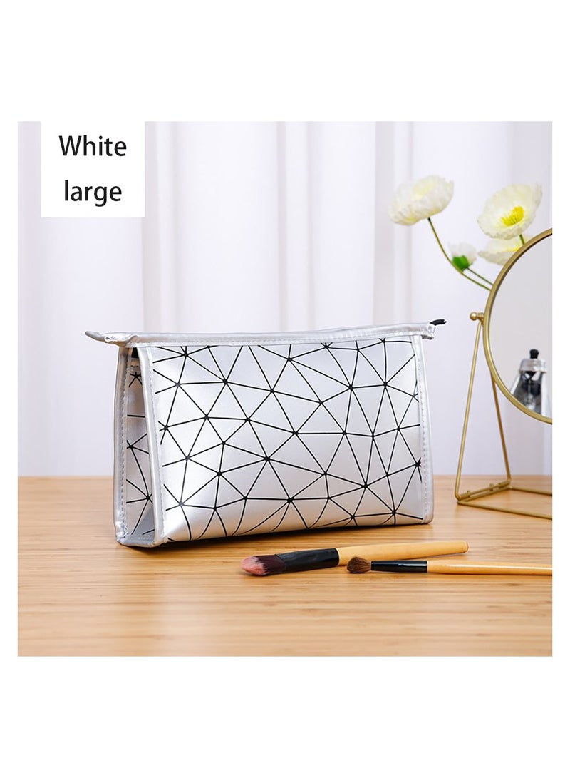 VILILY Diamond Leather Cosmetic Bag - Image 4