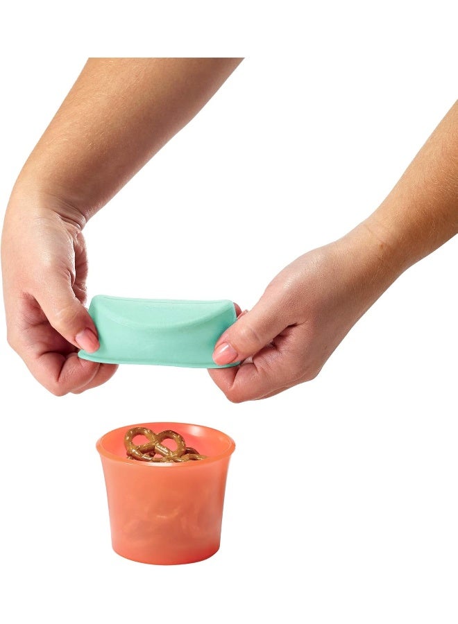 Boon SNUG Snack Cups and Lids, Multi (Set of 2) - Image 3