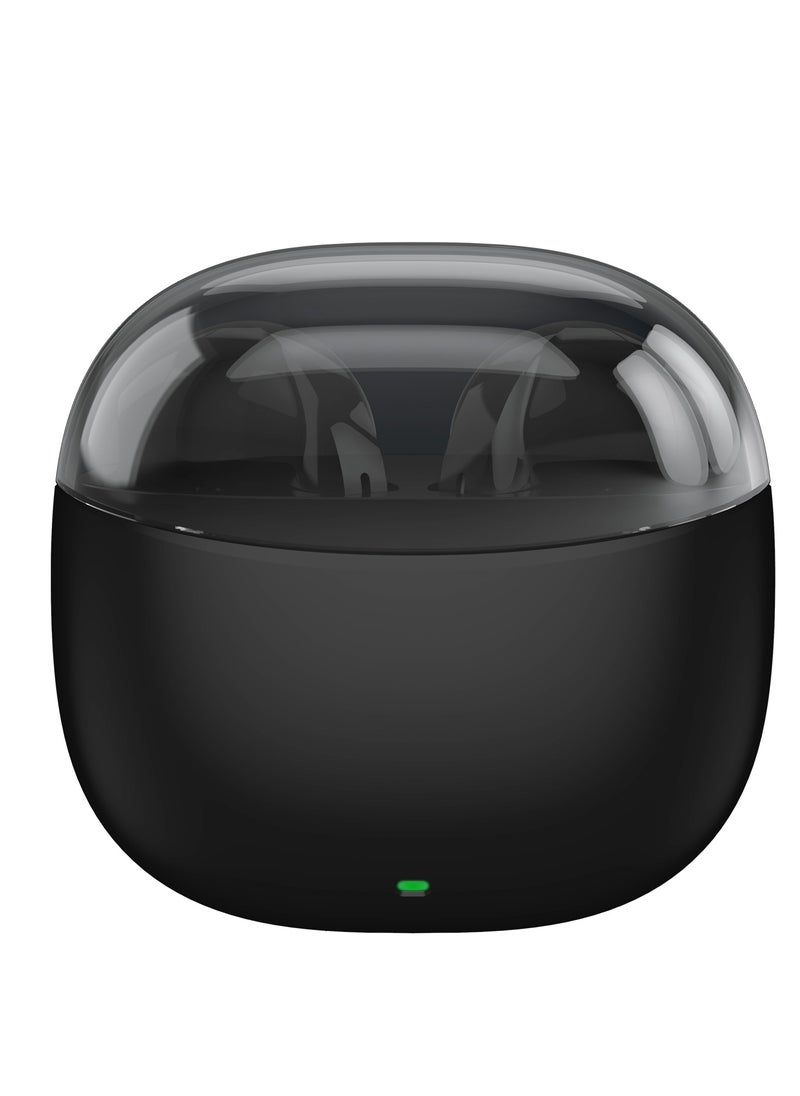 rsilou - TW02U TWS wireless Bluetooth stereo Earbuds steel button, longer-lasting, fast charging, Mini space case, lightweight and, high-fidelity, custom-tuned for immersive 3D sound effects - Image 1