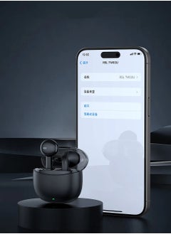 rsilou TW02U TWS wireless Bluetooth stereo Earbuds steel button, longer-lasting, fast charging, Mini space case, lightweight and, high-fidelity, custom-tuned for immersive 3D sound effects  - Image 2