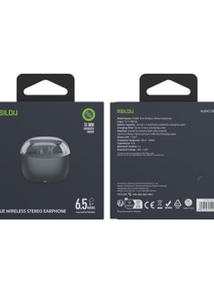 rsilou TW02U TWS wireless Bluetooth stereo Earbuds steel button, longer-lasting, fast charging, Mini space case, lightweight and, high-fidelity, custom-tuned for immersive 3D sound effects  - Image 5