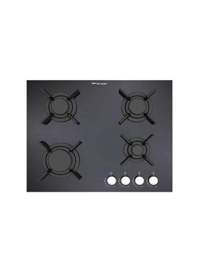 Built-In Gas Hob 4 Burners Auto Ignition BO217VF Black