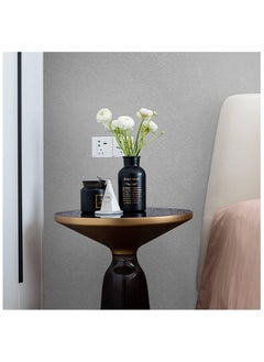 Anna Waterproof Moisture-Proof Self-Adhesive Linen Fabric Wallpaper for Home and Hotel Bathrooms  - Image 5