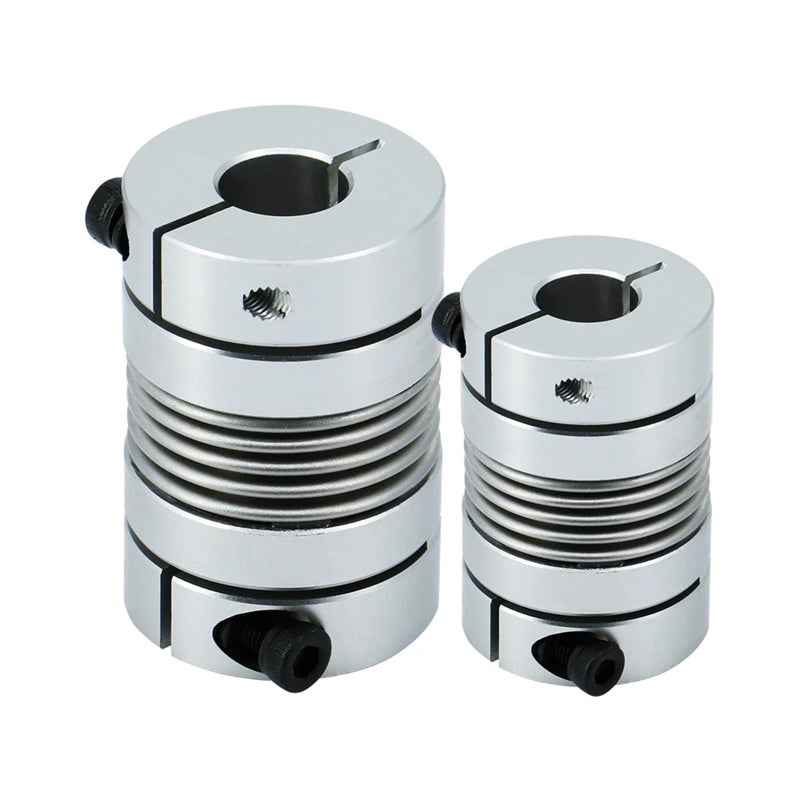 Aluminum Alloy Flexible Bellows Coupling 6x6 35mm For Encoder Step Servo Motor - Image 4
