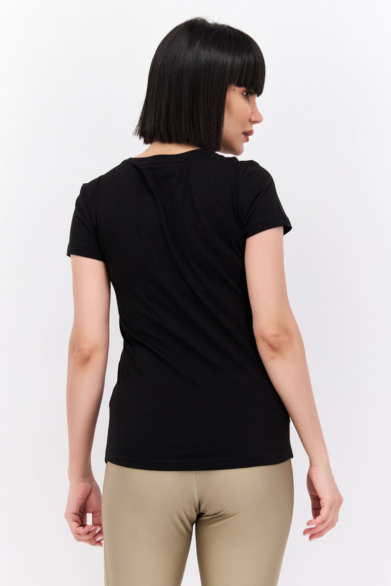 PUMA Women Sportswear Fit Training Top, Black - Image 3