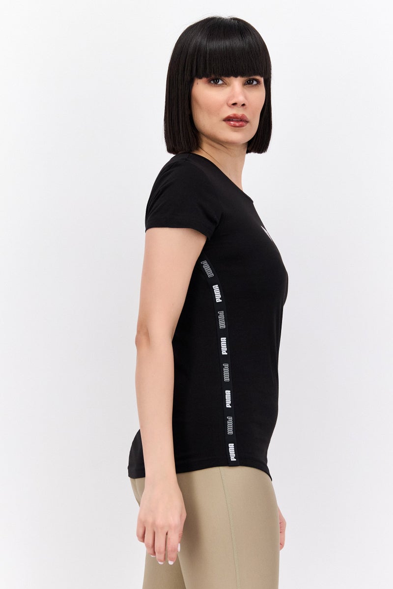 PUMA Women Sportswear Fit Training Top, Black - Image 2