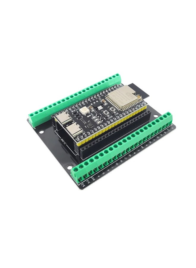 لوحة تطوير ESP32-S3-N16R8 16MB + لوحة توسيع + هوائي واي فاي مجموعة كاملة - Image 4