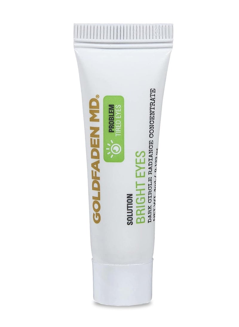 Goldfaden MD GOLDFADEN MD Bright Eyes Dark Circle Concentrate Brightening Eye Cream w/Soy Peptide, Rice Bran Extract & Arnica | May Reduce Under Eye Darkness, Puffiness & Fine Lines for a More Youthful Glow  - Image 1