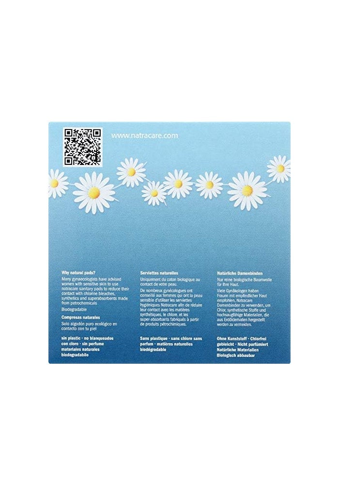 Natracare Ultra Pads Long with Wings - Organic Cotton Cover, 60 Pads Total - Image 4