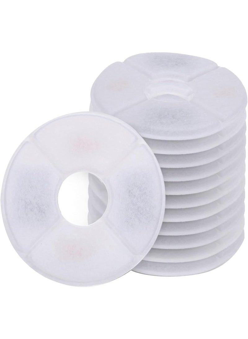 LIXADA Cat Water Fountain Filters Replacement Filters for Flower Fountain Cat Water Fountain Water Dispenser 12PCS  - Image 1